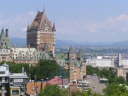Quebec Canada City architecture