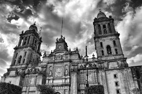 Architecture Churches black and white