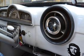 Oldtimer car on Havana Cuba