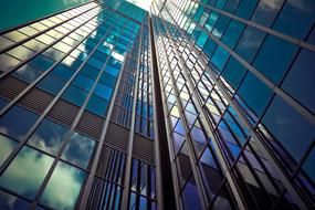 Architecture Skyscraper with Glass windows