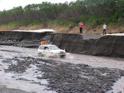 sea breeze with a car