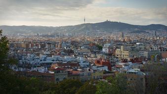 BarÑelona City in Spain