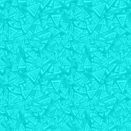 triangle cyan light blue \