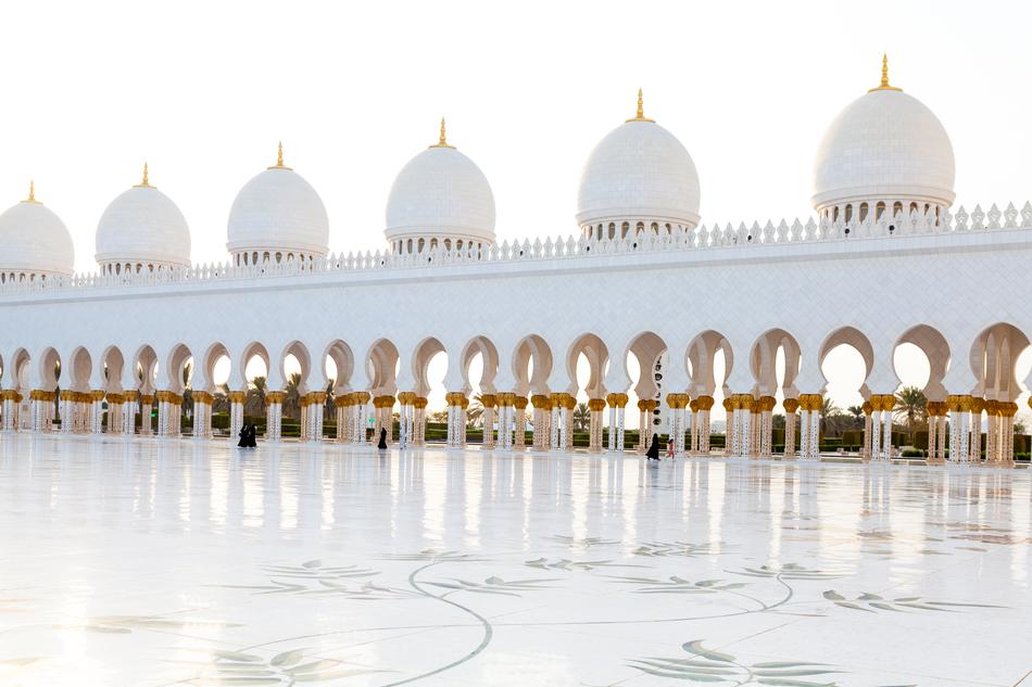architecture is white and beautiful