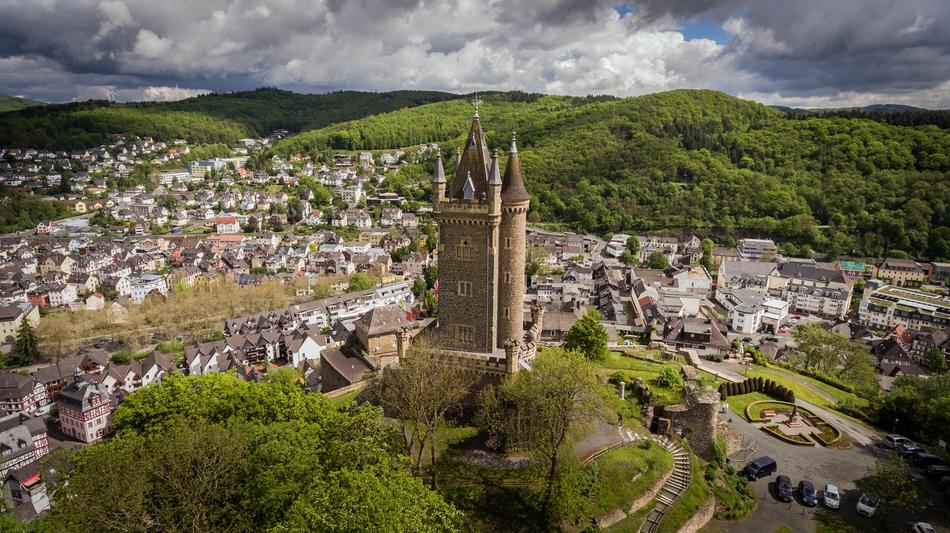 Dillenburg City Castle Wilhelm storm