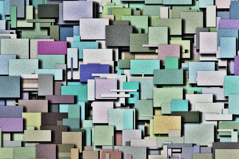 background squares art