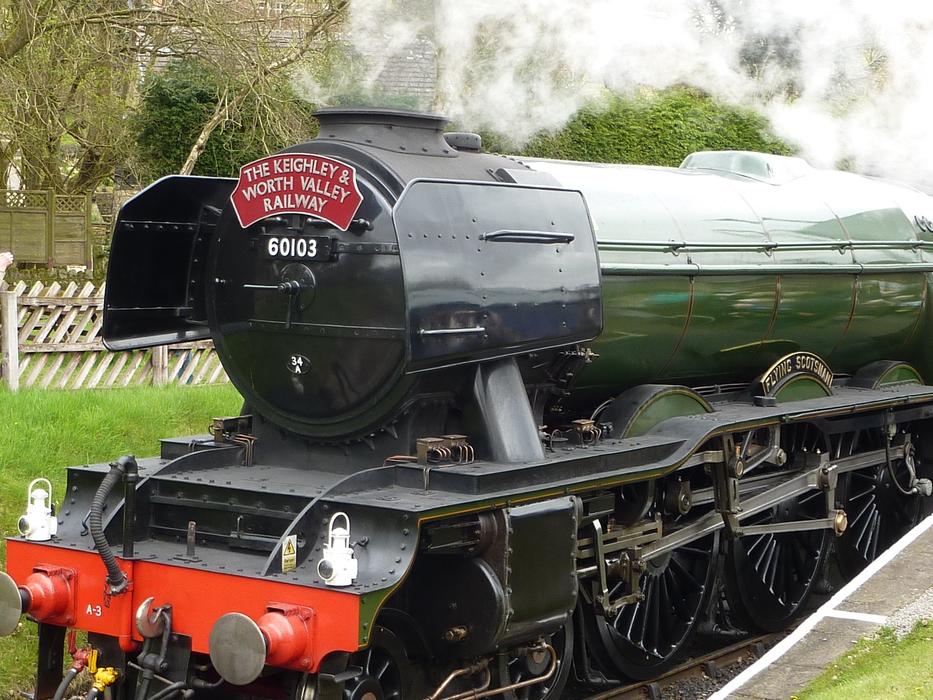 Train Flying Scotsman Steam