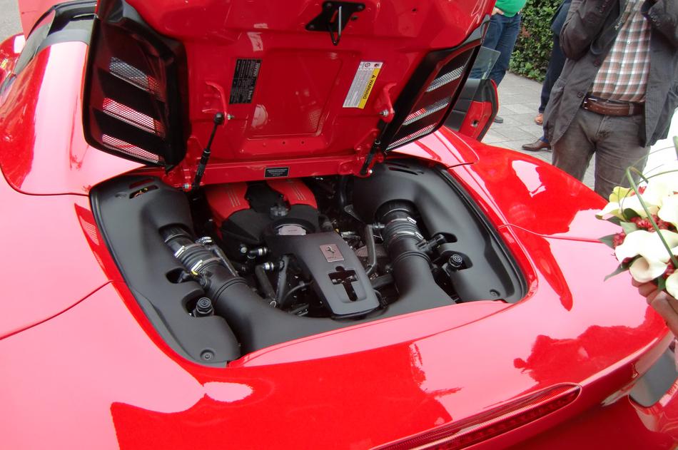 Ferrari Red Motor
