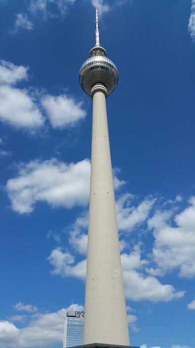TV tower as a landmark in Berlin