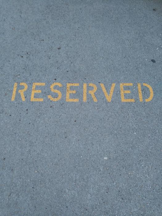 Parking Reserved Road