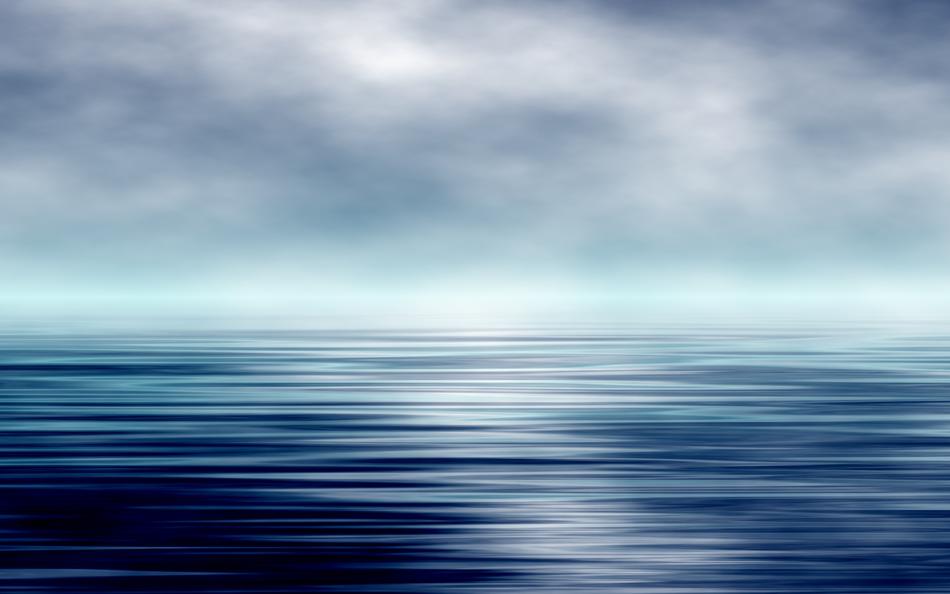 horizon sky water abstract blue
