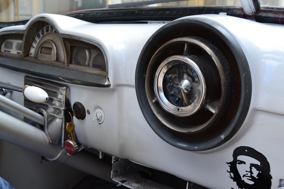 Oldtimer car on Havana Cuba