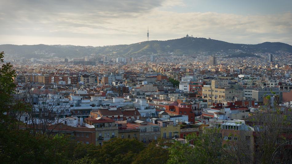 Barсelona City in Spain