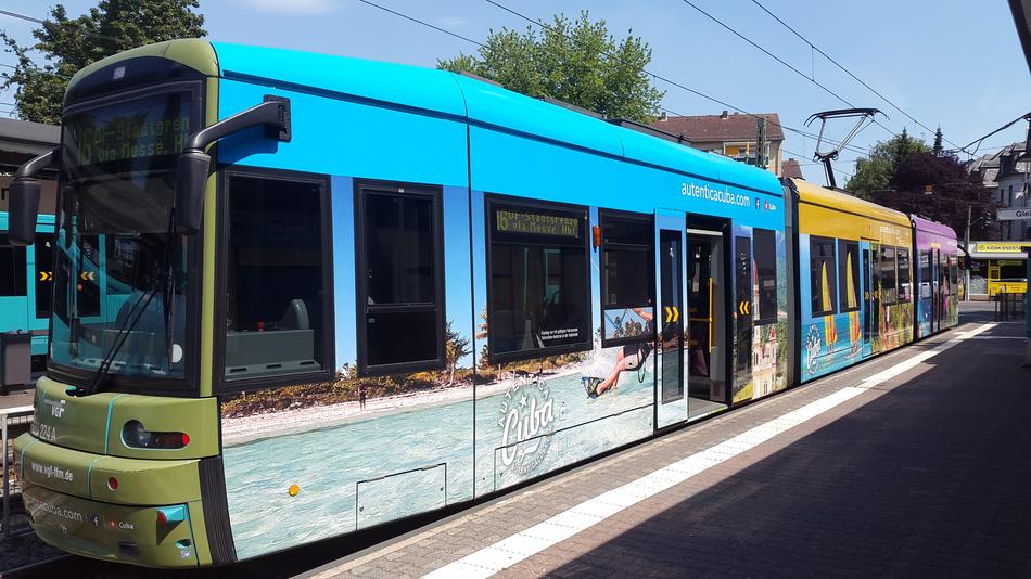 Train Tram Frankfurt