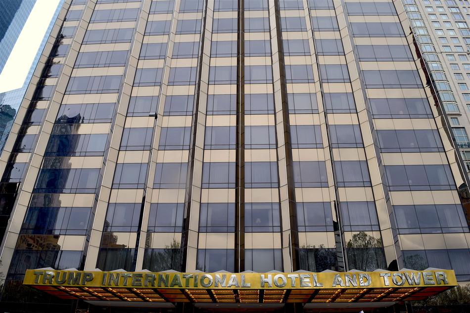 Trump International Hotel Nyc facade