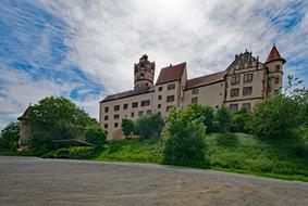 Ronneburg city castle Germany