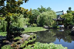 Sun Yat Sen Chinese Garden in Vancouver, Canada