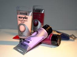 Background Color acrylic paints