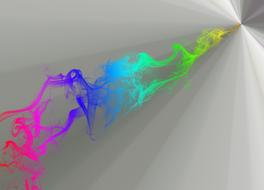 colorful bright smoke, abstract background