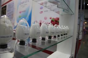white salt on display