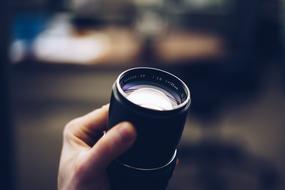 Camera Canon Lens hand