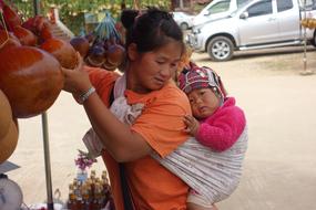 Thailand Mother and Child