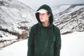 Man Jacket winter snow
