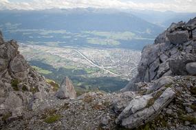 City Tyrol mountains
