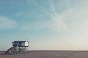 Barn Cabin House clouds sky