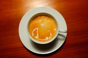 orange hot drink