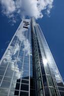 Structure Building Establishment blue sky