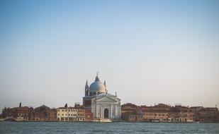 building near the river in Venice