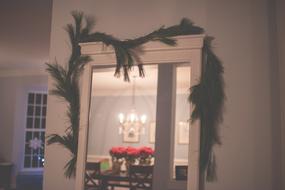 House Decoration Christmas mirror light