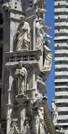 Siena Tuscany Dom statue