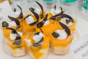 sweet orange pastries