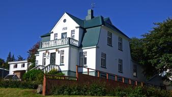 Akureyri Iceland white House