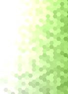 mosaic green pattern white green