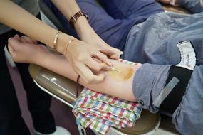 Blood Donation person