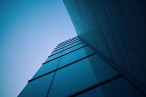 Blue Architecture Building glass