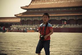 Boy with Photo Camera