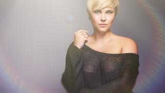Attractive Portrait Woman Hair