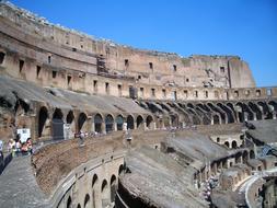 Colosseum monument in Rome Italy