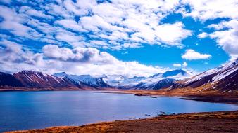 Sky Clouds Mountains