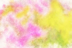 background art abstract watercolor yellow pink
