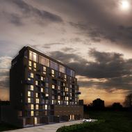 Building Night sky
