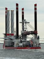 Borkum Working Ship Wind Power