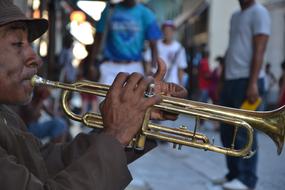 Musician street Cuba