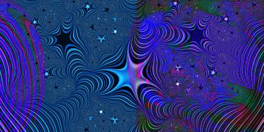 fractal abstract gradient texture blue pink