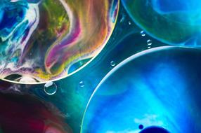 Abstract Water Oil as background