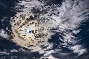 cloudy sky is beautiful